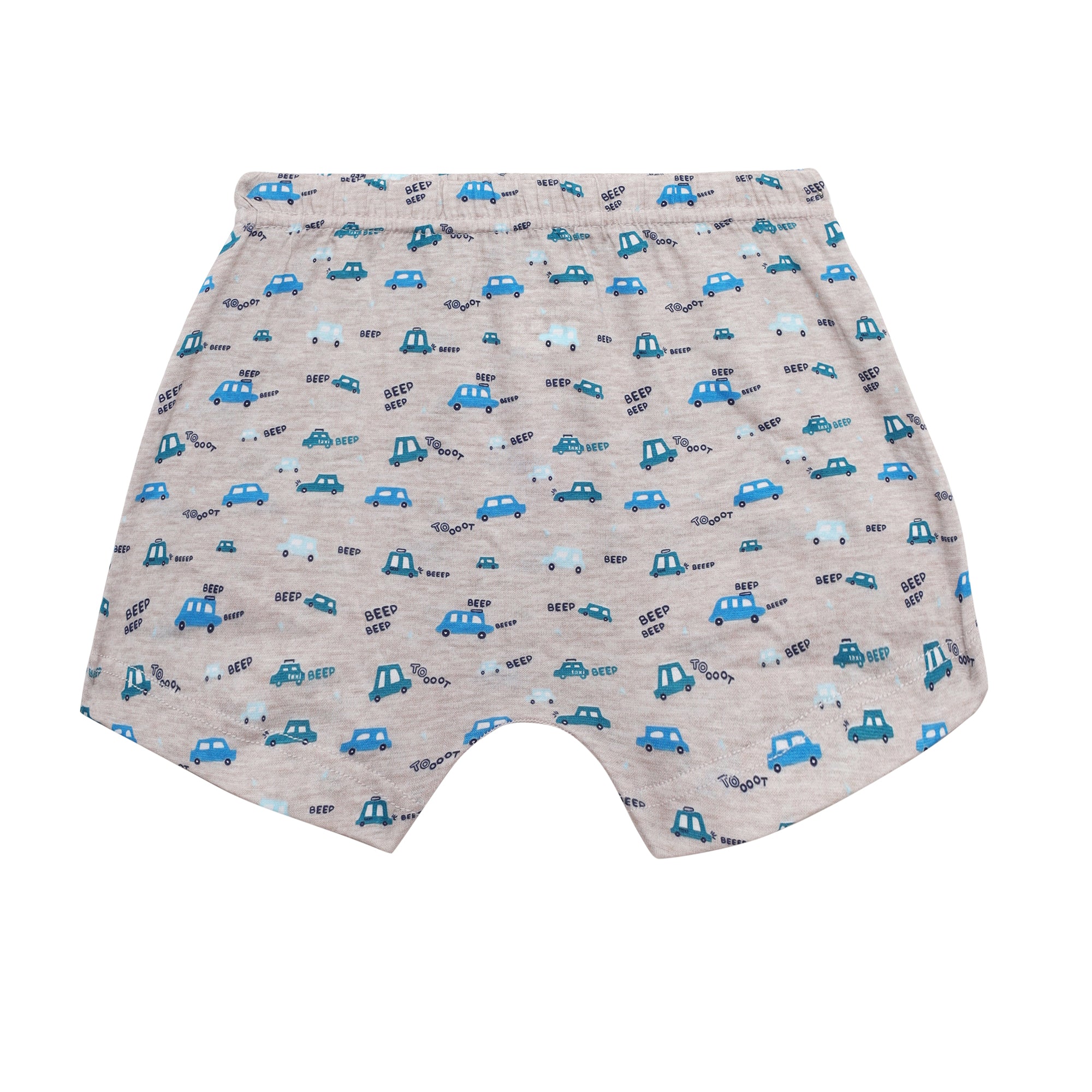 Speedy Car Printed Cotton Trunks for Boys | JR-5006