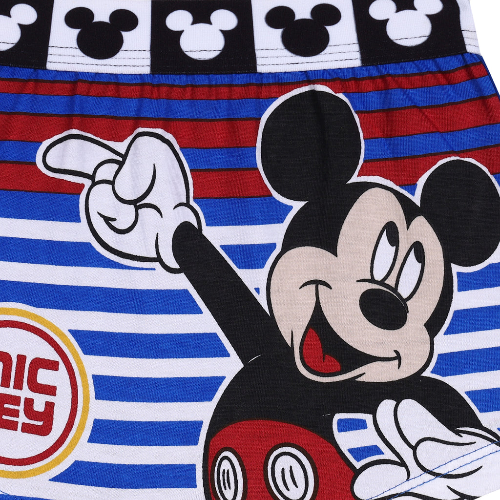 JR 538 [Red rose Boys' MICKY  Briefs – Pack of 6 | Soft Cotton Printed Innerwear