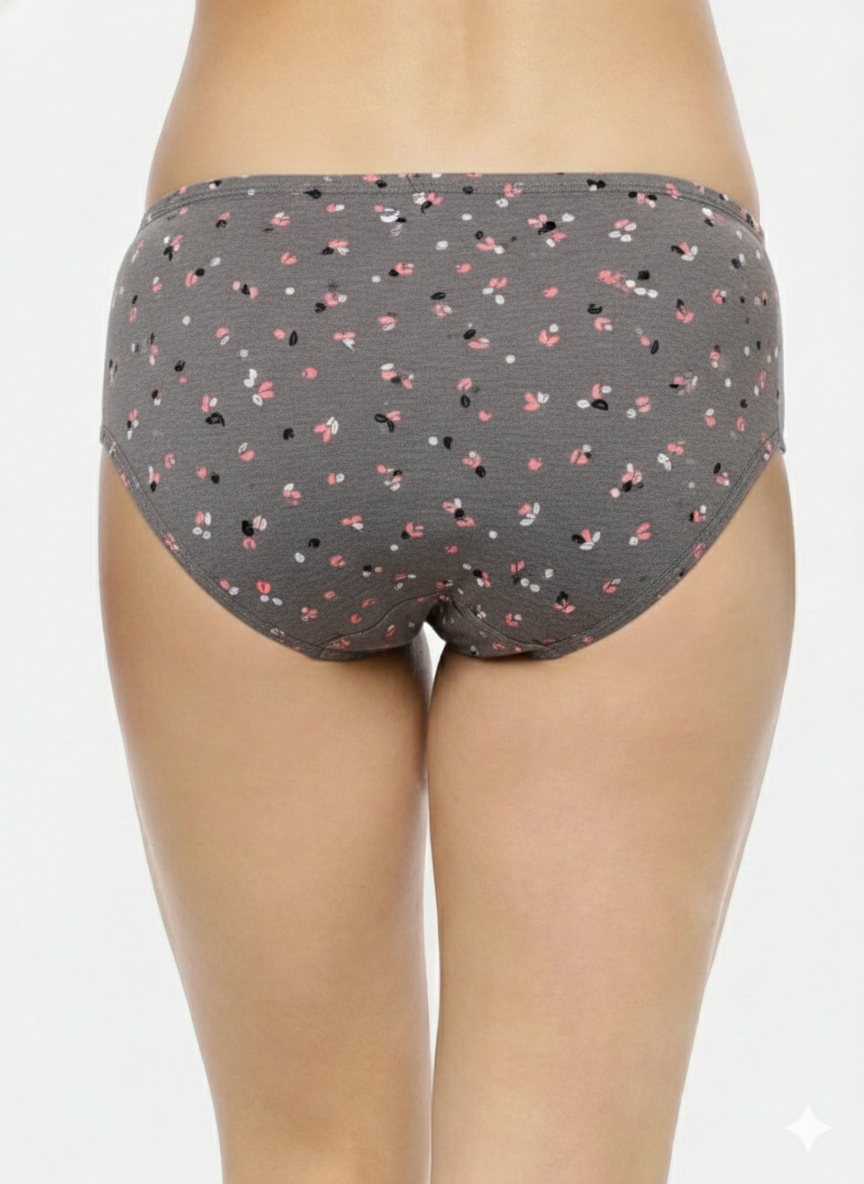 Midrise Cotton Hipster Panties– Pack of 3