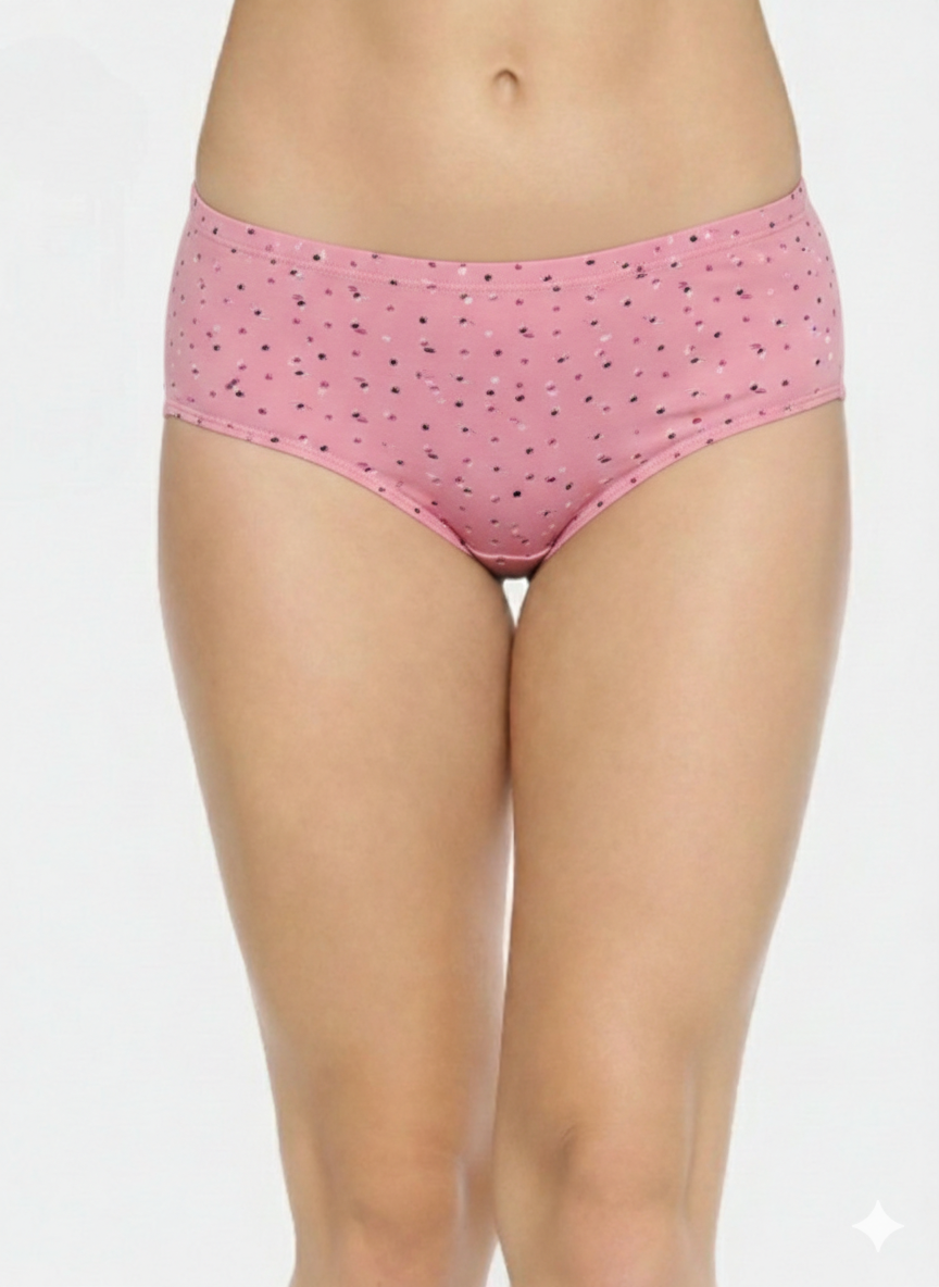 Midrise Cotton Hipster Panties– Pack of 3