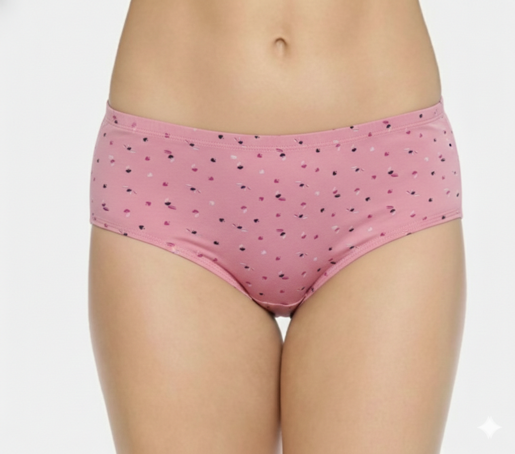 Midrise Cotton Hipster Panties– Pack of 3