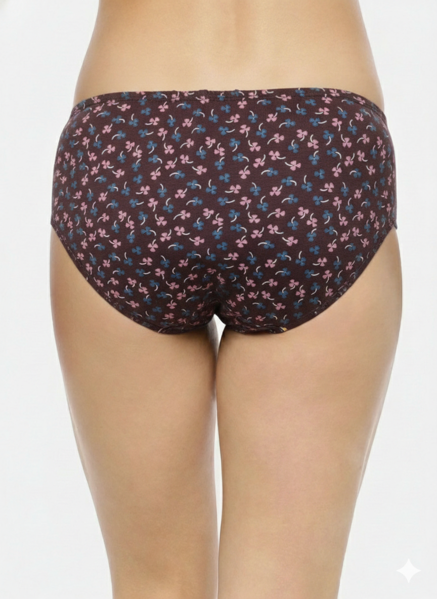 Midrise Cotton Hipster Panties– Pack of 3