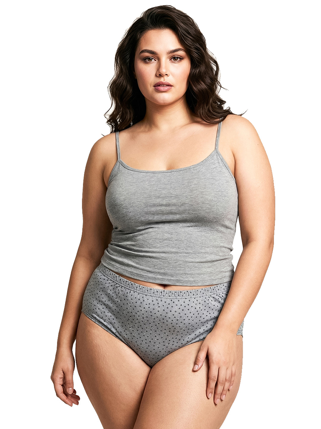 High Rise Plus Size Rise Hipster Panties  – Pack of 3 (Multicolor)