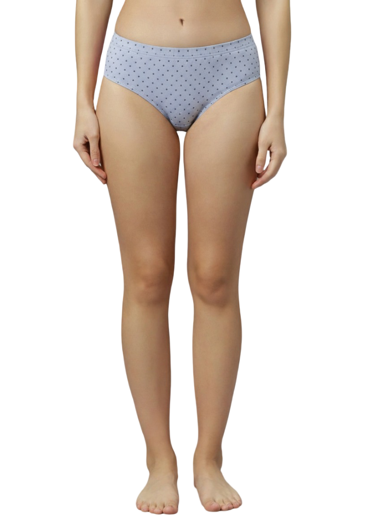 Mid-Rise Hipster Panties  – Pack of 3 (Multicolor)