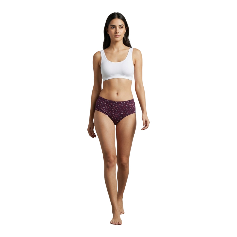 Mid Rise Hipster Cotton Panties – Pack of 3