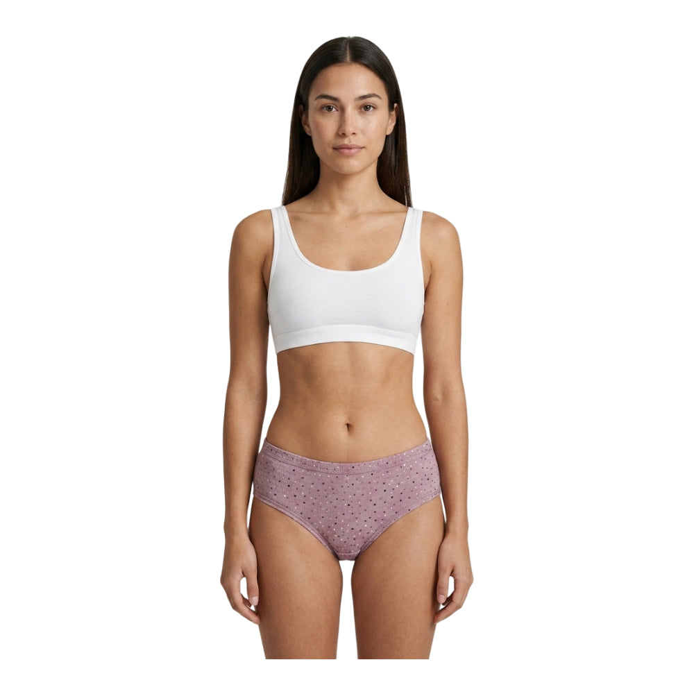 Mid Rise Hipster Cotton Panties – Pack of 3
