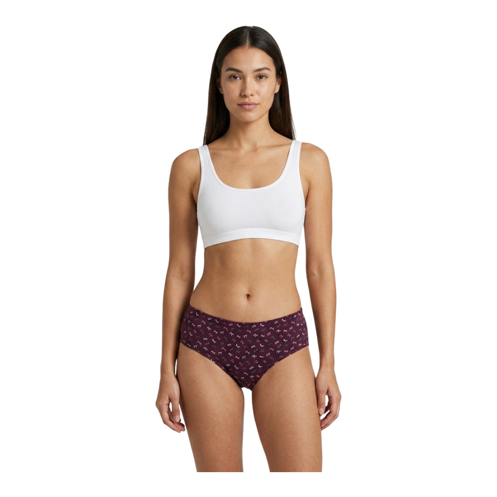 Mid Rise Hipster Cotton Panties – Pack of 3