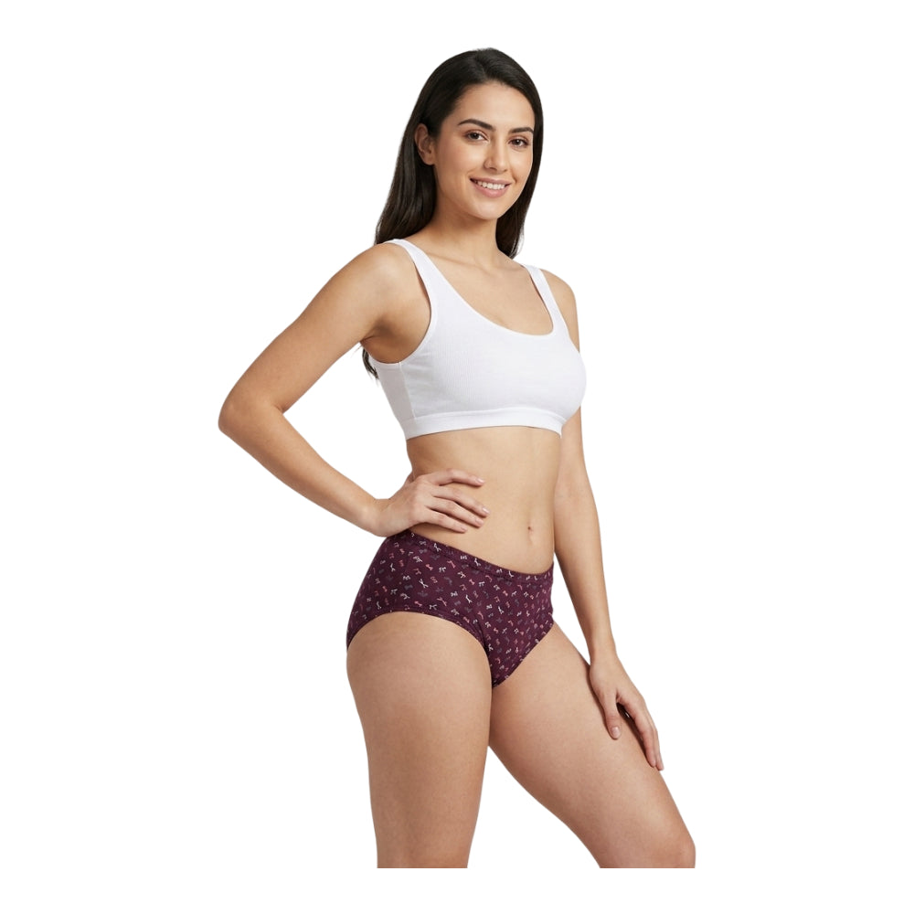 Mid Rise Hipster Cotton Panties – Pack of 3