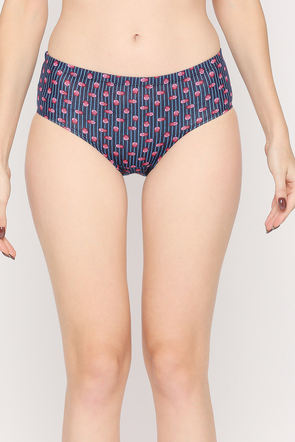 Maitree Printed Hipster Panties - Multicolor Pack of 3