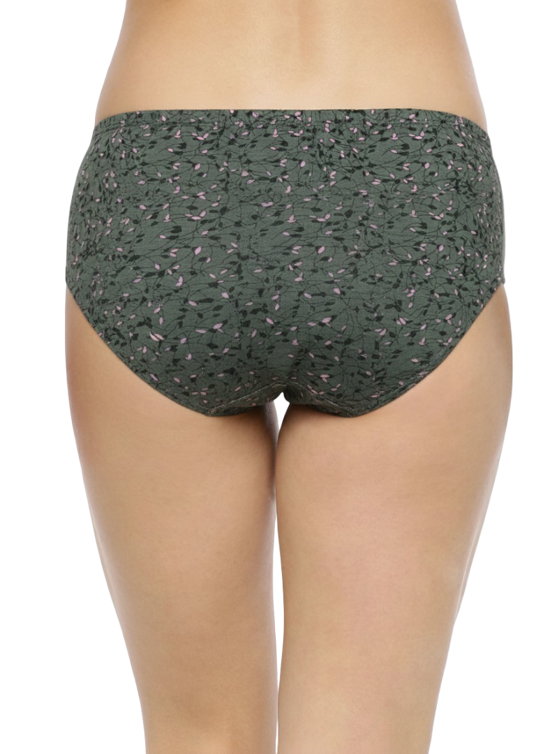 MEHER – Full Coverage Mid-Rise Hipster Panties  – Pack of 3 (Multicolor)