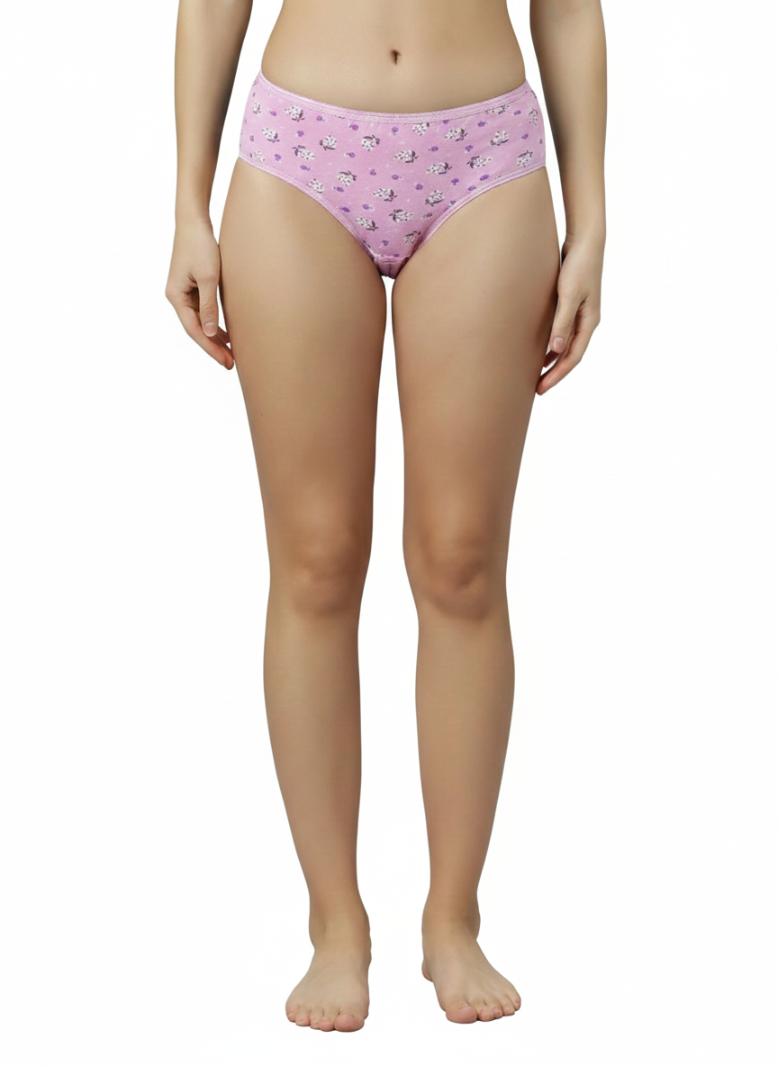 Mid-Rise Hipster Panties – Pack of 3