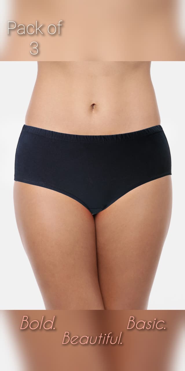 NORA DC Printed Hipster Panties - Pack of 3