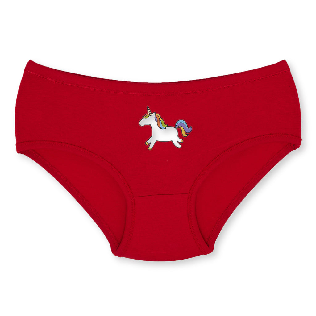 BABY 75 | Red Rose Stretchable & Comfy Baby Panties – Soft Cotton Lycra for Ultimate Comfort