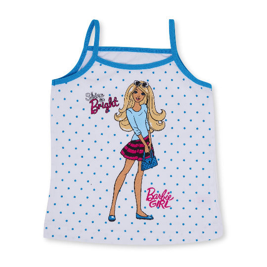 Redrose Girls Cotton Slips – Pack of 2 (Barbie Print) | BS-2002