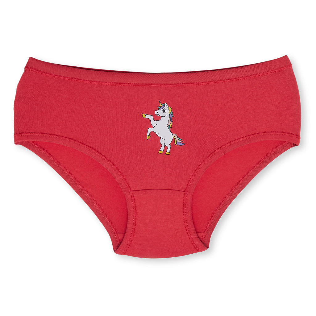 BABY 75 | Red Rose Stretchable & Comfy Baby Panties – Soft Cotton Lycra for Ultimate Comfort