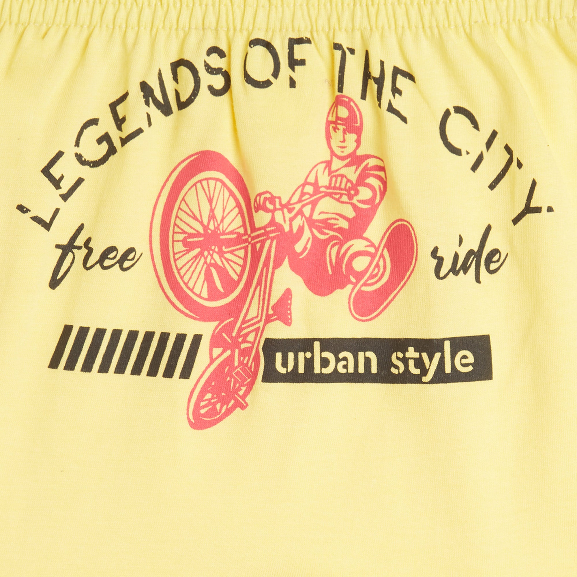 Red rose Cool Printed Cotton Trunks for Boys| JR-531 Multicolor Pack 6