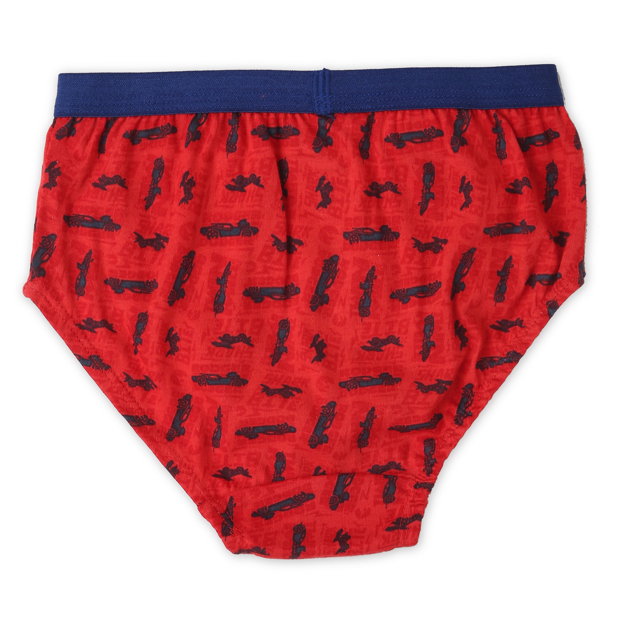 JR 509 Kids Printed Cotton Briefs | Soft & Comfortable Innerwear for Boys | Multicolor Pack 6