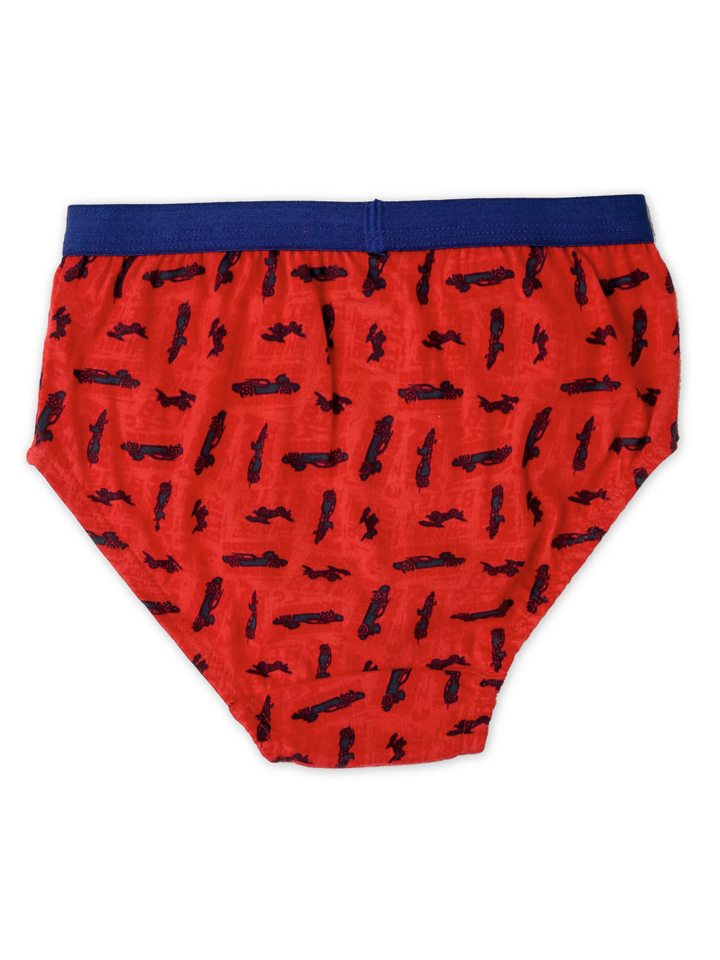 JR 509 Kids Printed Cotton Briefs | Soft & Comfortable Innerwear for Boys | Multicolor Pack 6