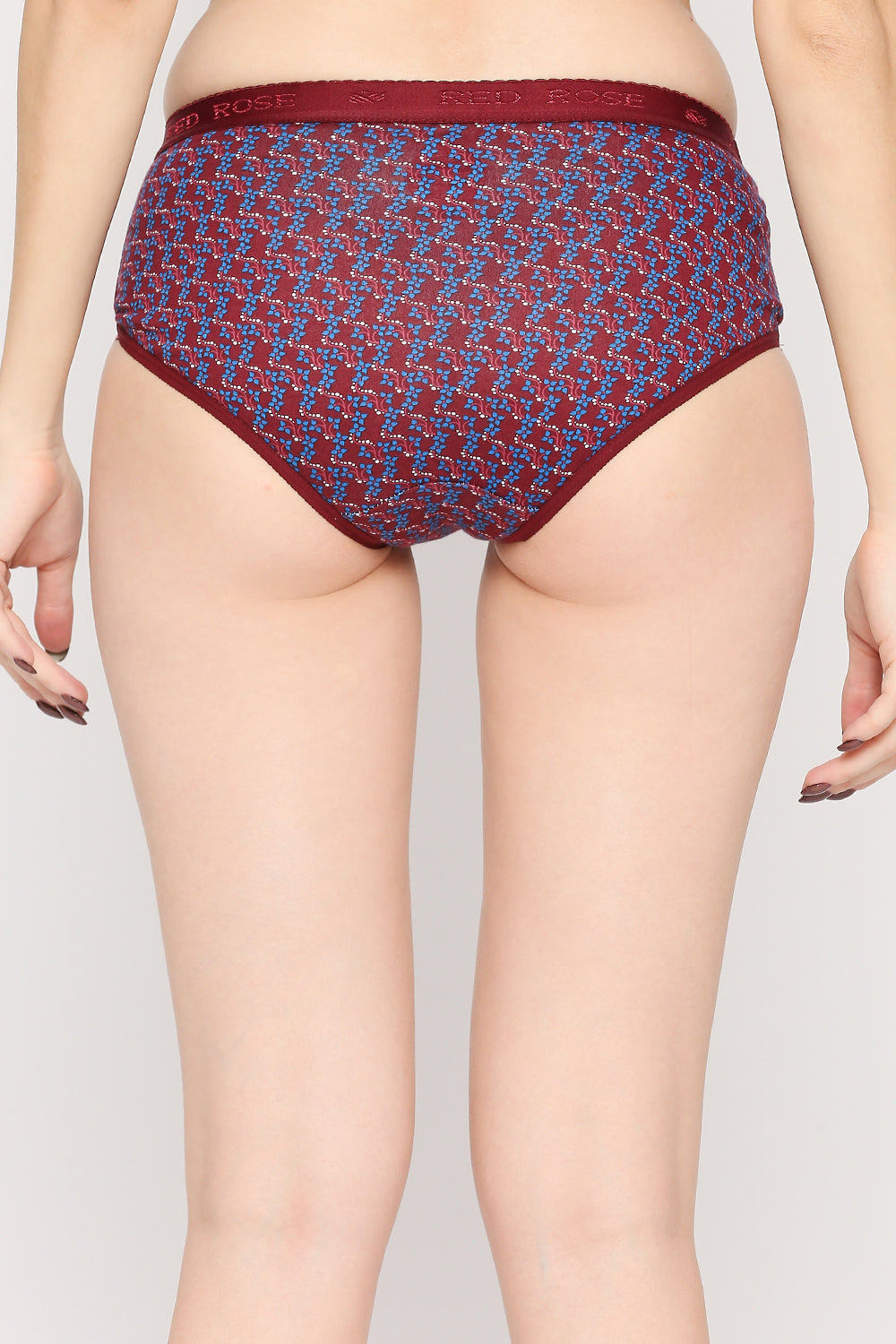 Red Rose Hipster Panty (Pack of 3) Multicolor