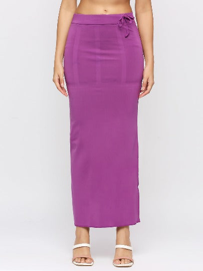 Red Rose Solid Color Skirt/Saree Shapewear