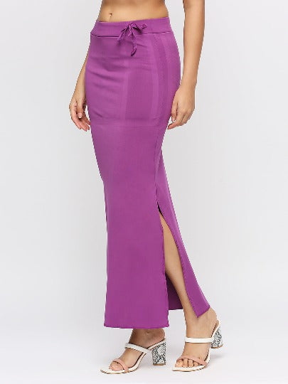 Red Rose Solid Color Skirt/Saree Shapewear