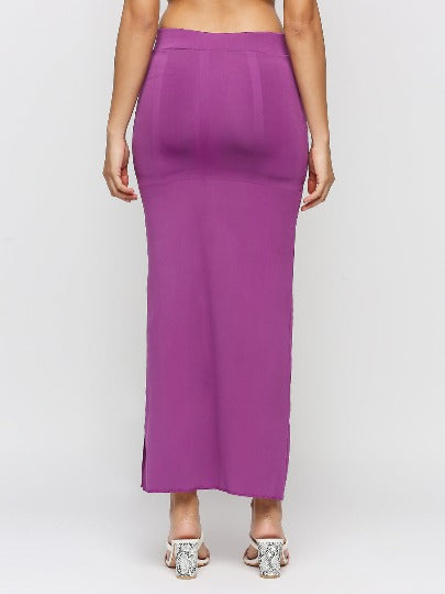 Red Rose Solid Color Skirt/Saree Shapewear