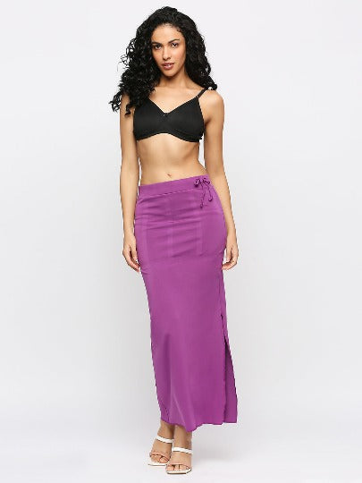 Red Rose Solid Color Skirt/Saree Shapewear