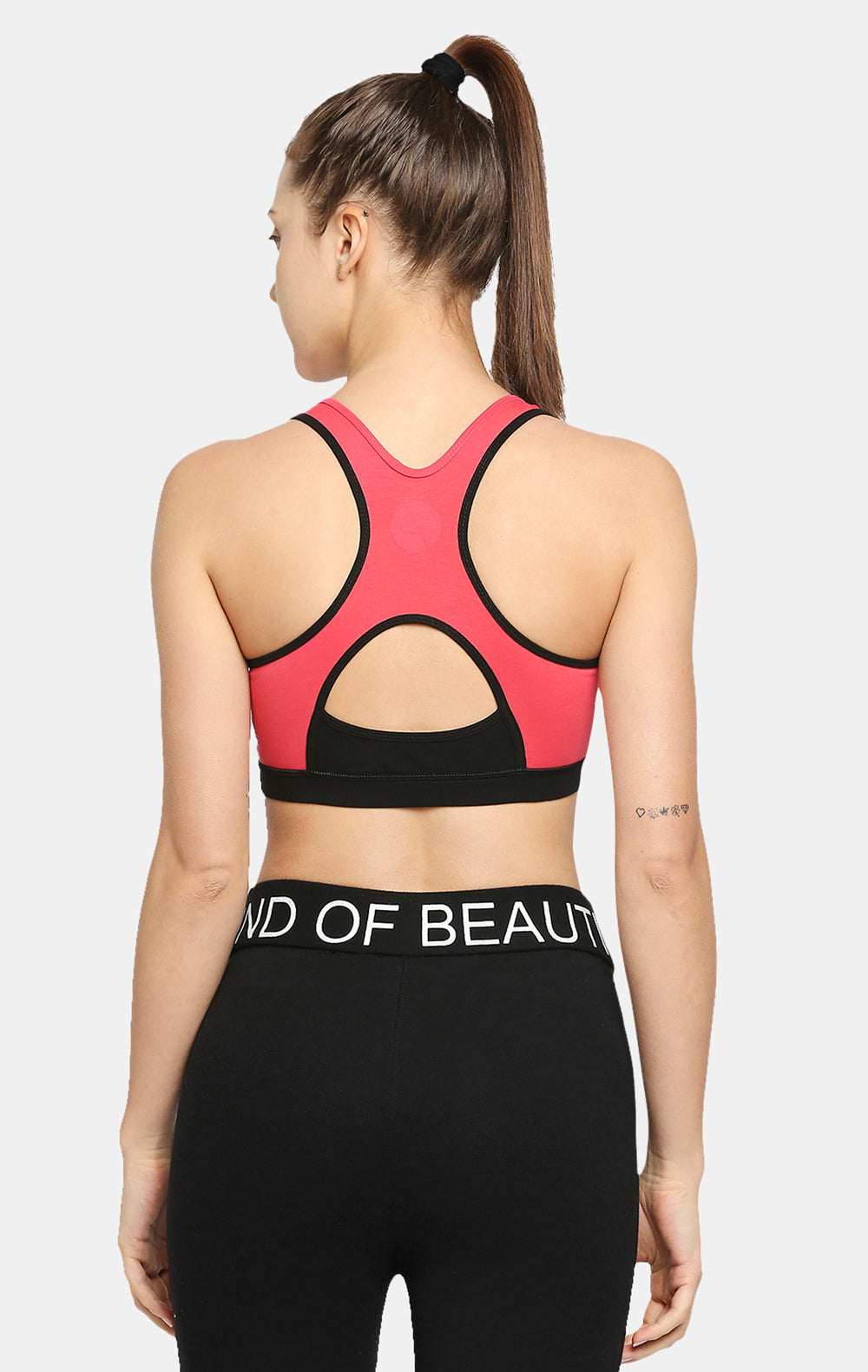 RIO RACER BACK COTTON WIREFREE BRA