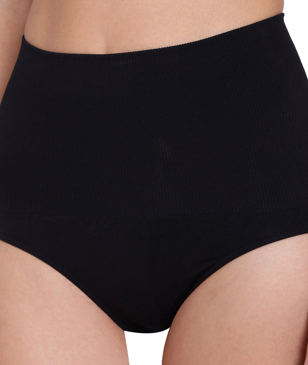 Rib Slim Trim Body Shaper Hipster Panties