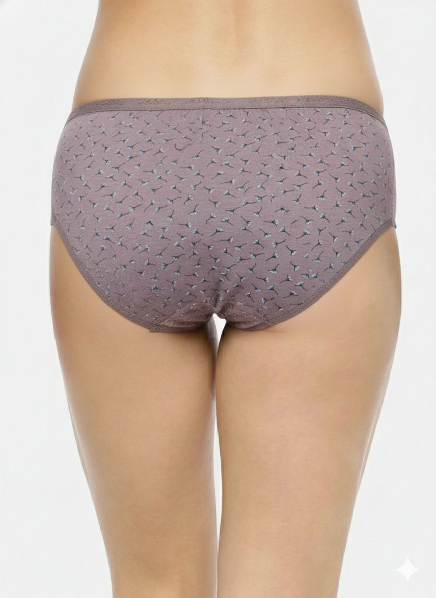 Midrise Cotton Hipster Panties– Pack of 3