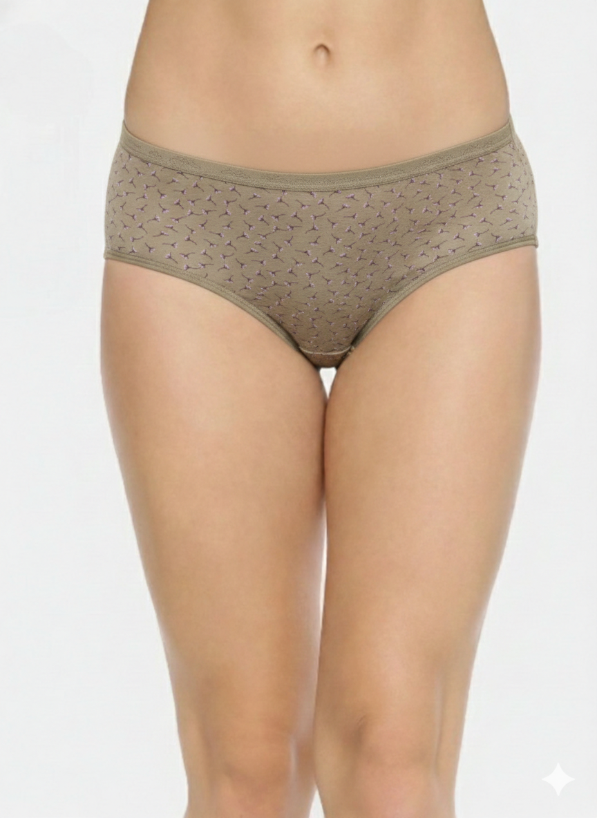 Midrise Cotton Hipster Panties– Pack of 3