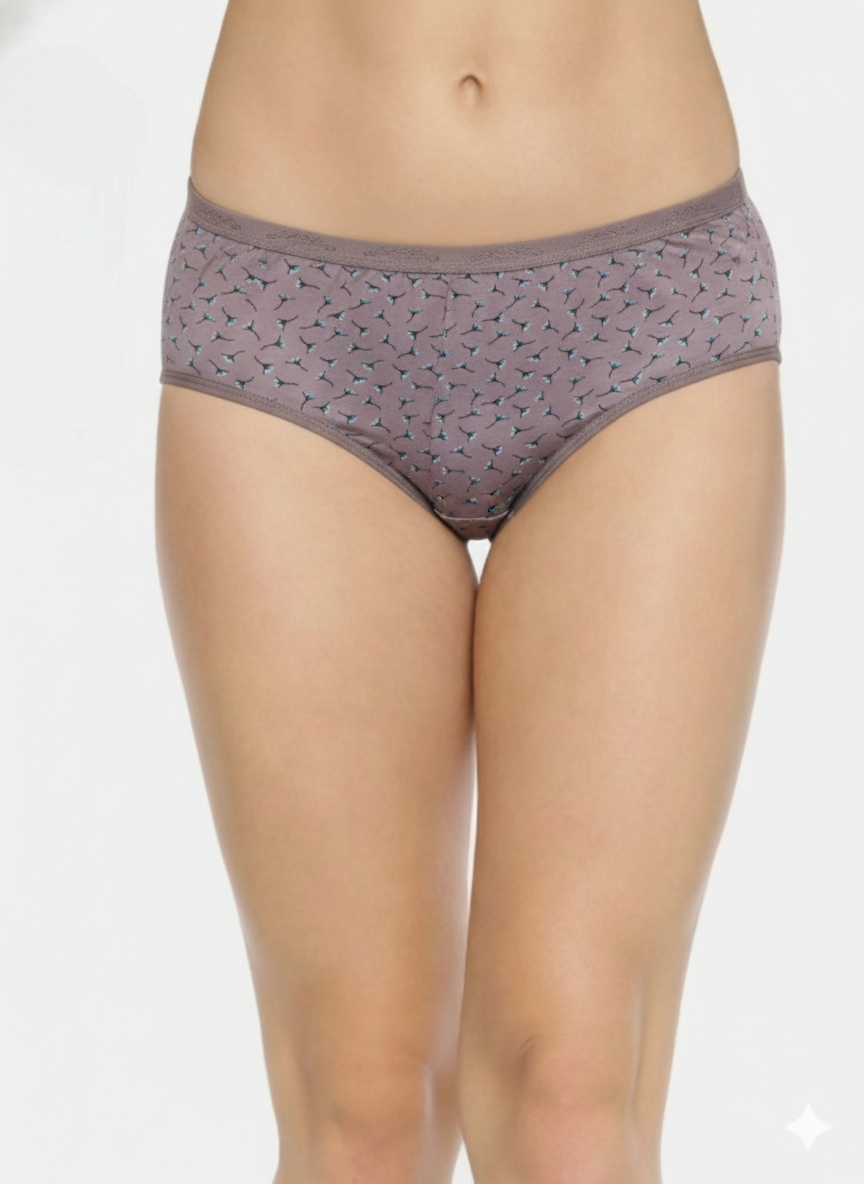 Midrise Cotton Hipster Panties– Pack of 3