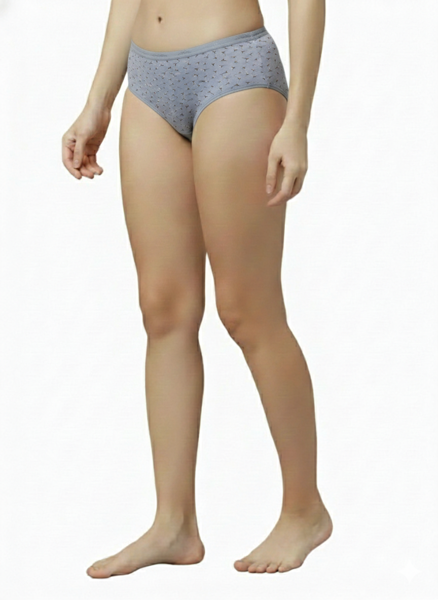 Midrise Cotton Hipster Panties– Pack of 3