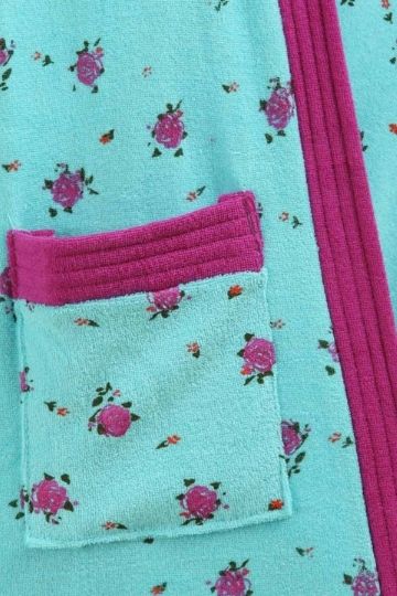 RedRose Printed Bathrobe