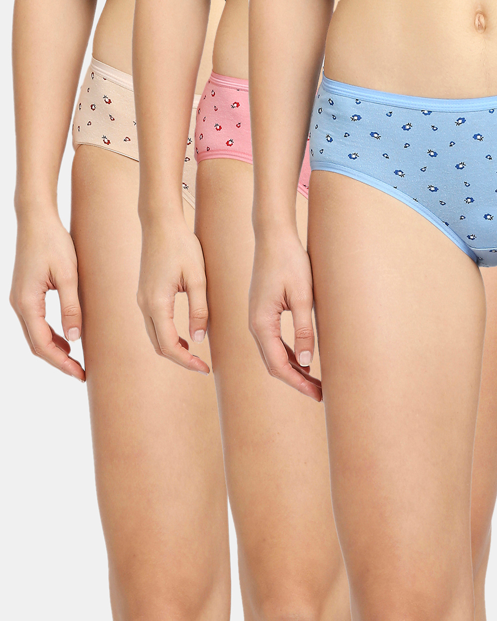 PT OUTER LC Hipster Pantie |Assorted Color Pack of 3