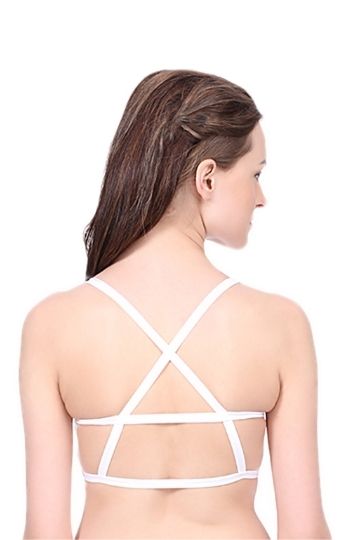 LACY WIREFREE PADDED SLIP BRA