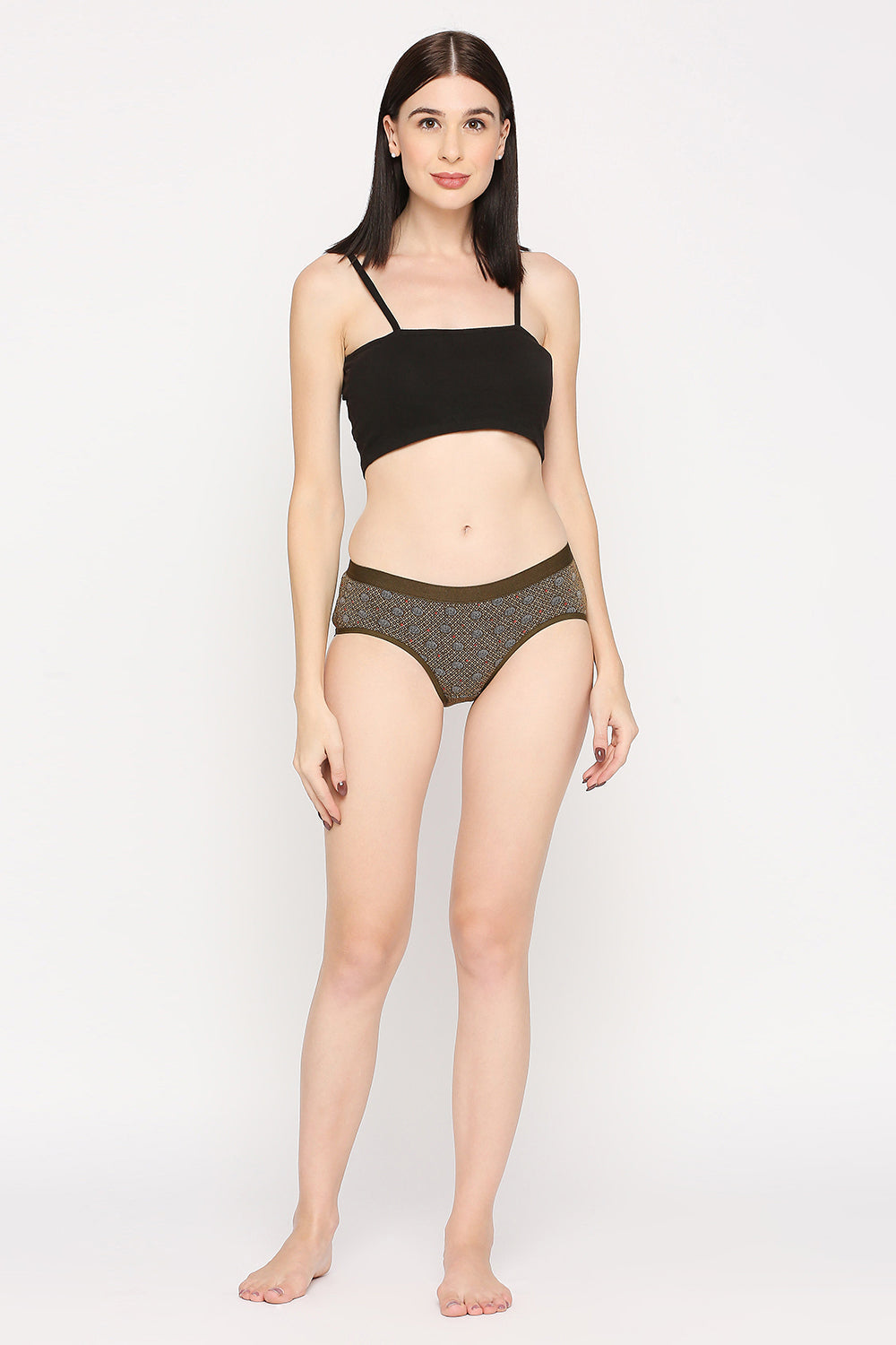 Vaishali NC Mid Rise Hipster Panties - Multicolor Pack of 3