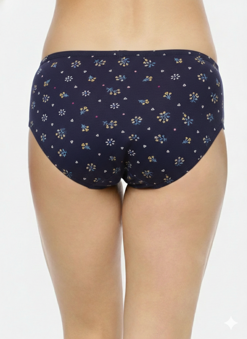 Midrise Cotton Hipster Panties– Pack of 3