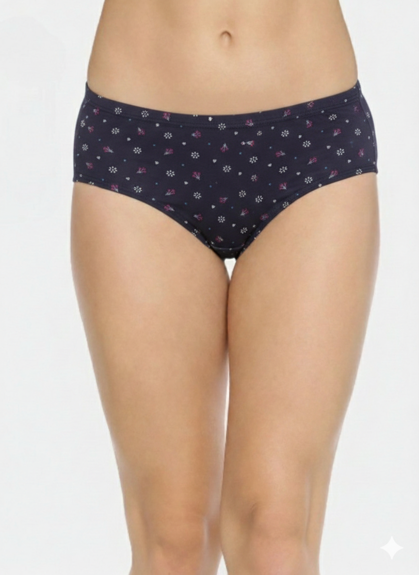Midrise Cotton Hipster Panties– Pack of 3