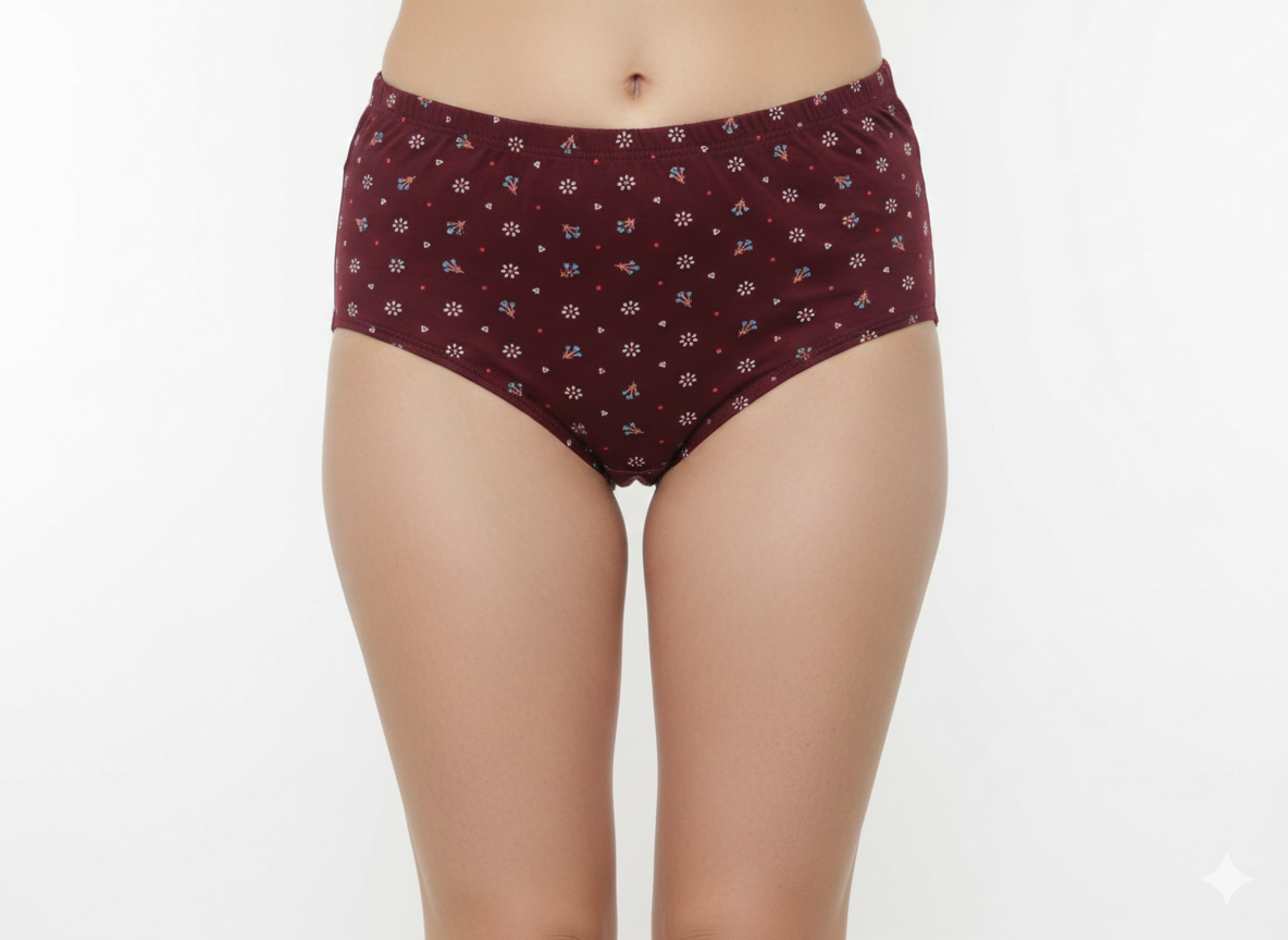 Midrise Cotton Hipster Panties– Pack of 3