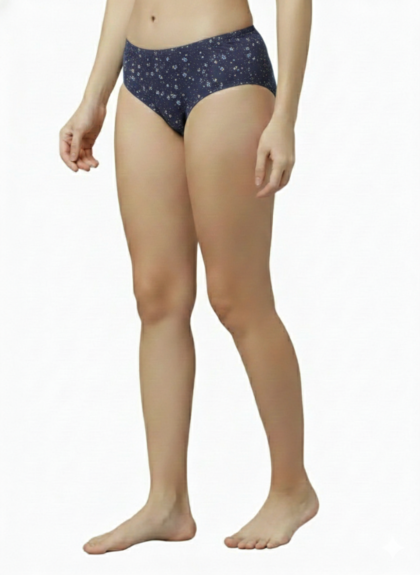 Midrise Cotton Hipster Panties– Pack of 3