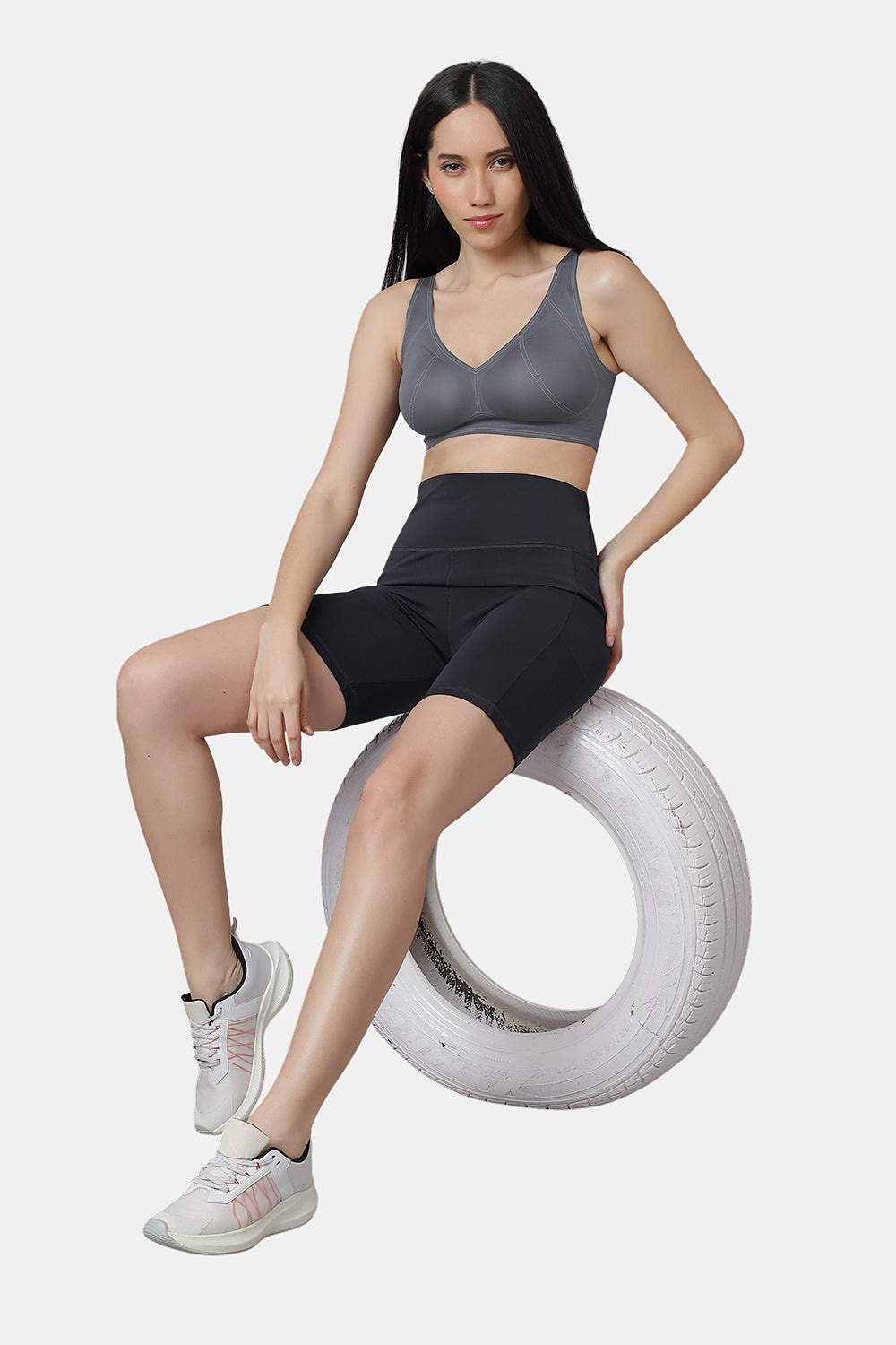 VENICE Invisi-Fit Polyamide stretch Bonded seamless Sports Bra