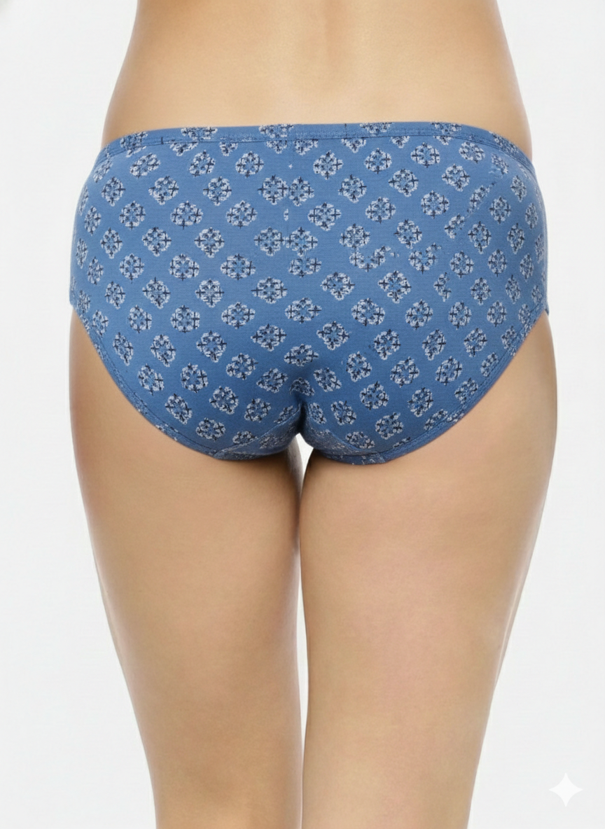 Midrise Cotton Hipster Panties– Pack of 3