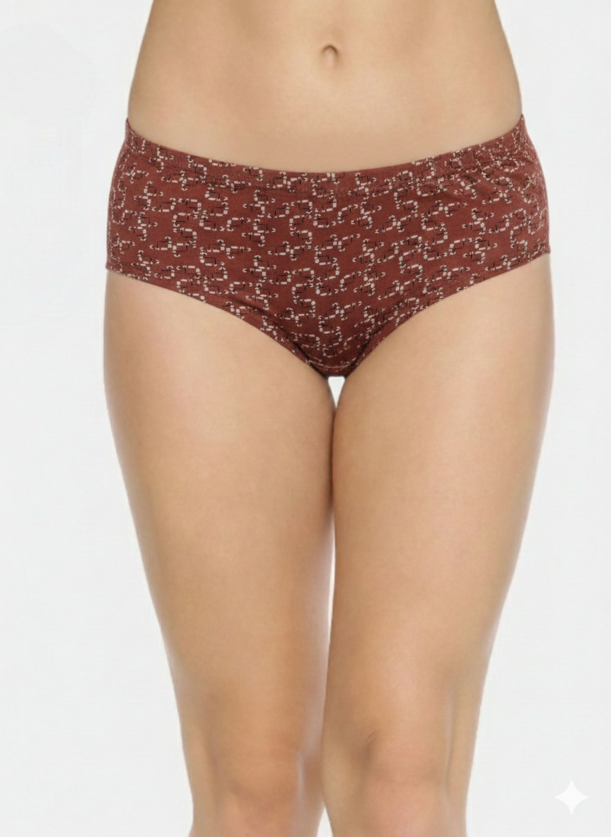 Midrise Cotton Hipster Panties– Pack of 3