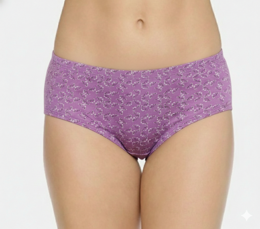 Midrise Cotton Hipster Panties– Pack of 3