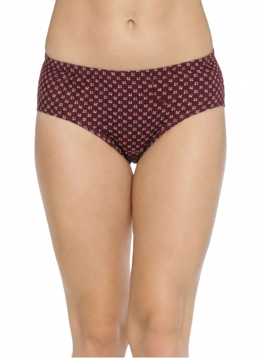 Midrise Cotton Hipster Panties– Pack of 3