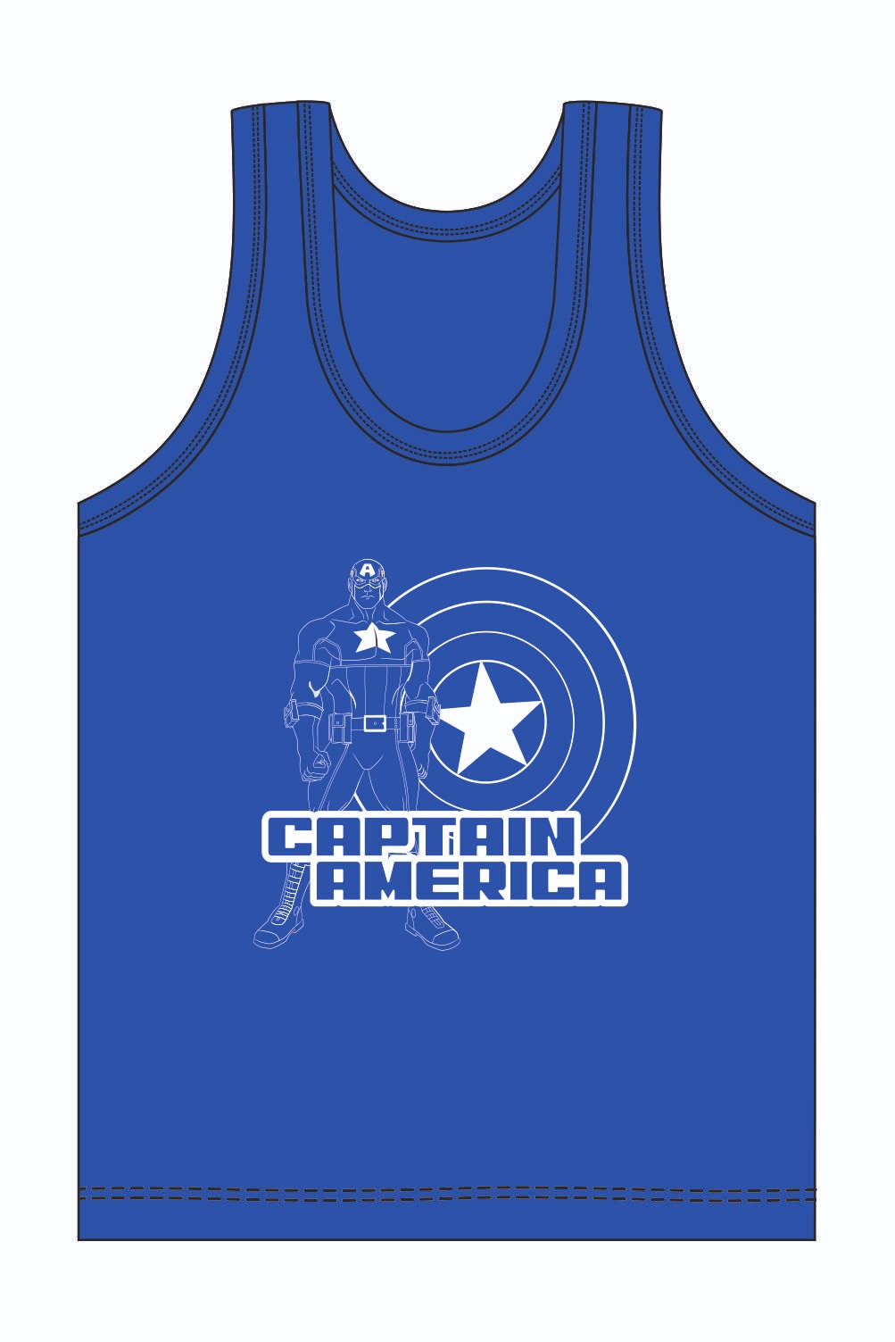 1011 [Boys’ Vests – Pack of 6 100% Cotton