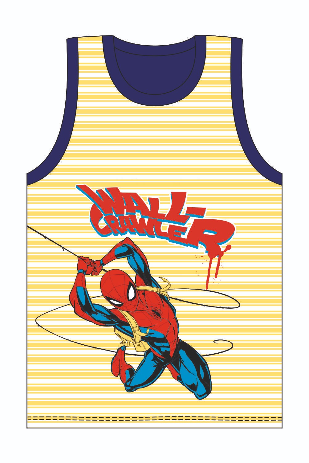 1012 [Boys’ Vests – Pack of-6 100% Cotton