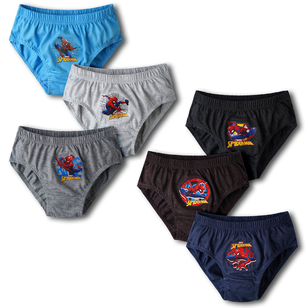 RedRose Boys Spider-Man Boys Briefs – Pack of 6 | Soft Cotton Innerwear for Kids | JR-67 (Copy)