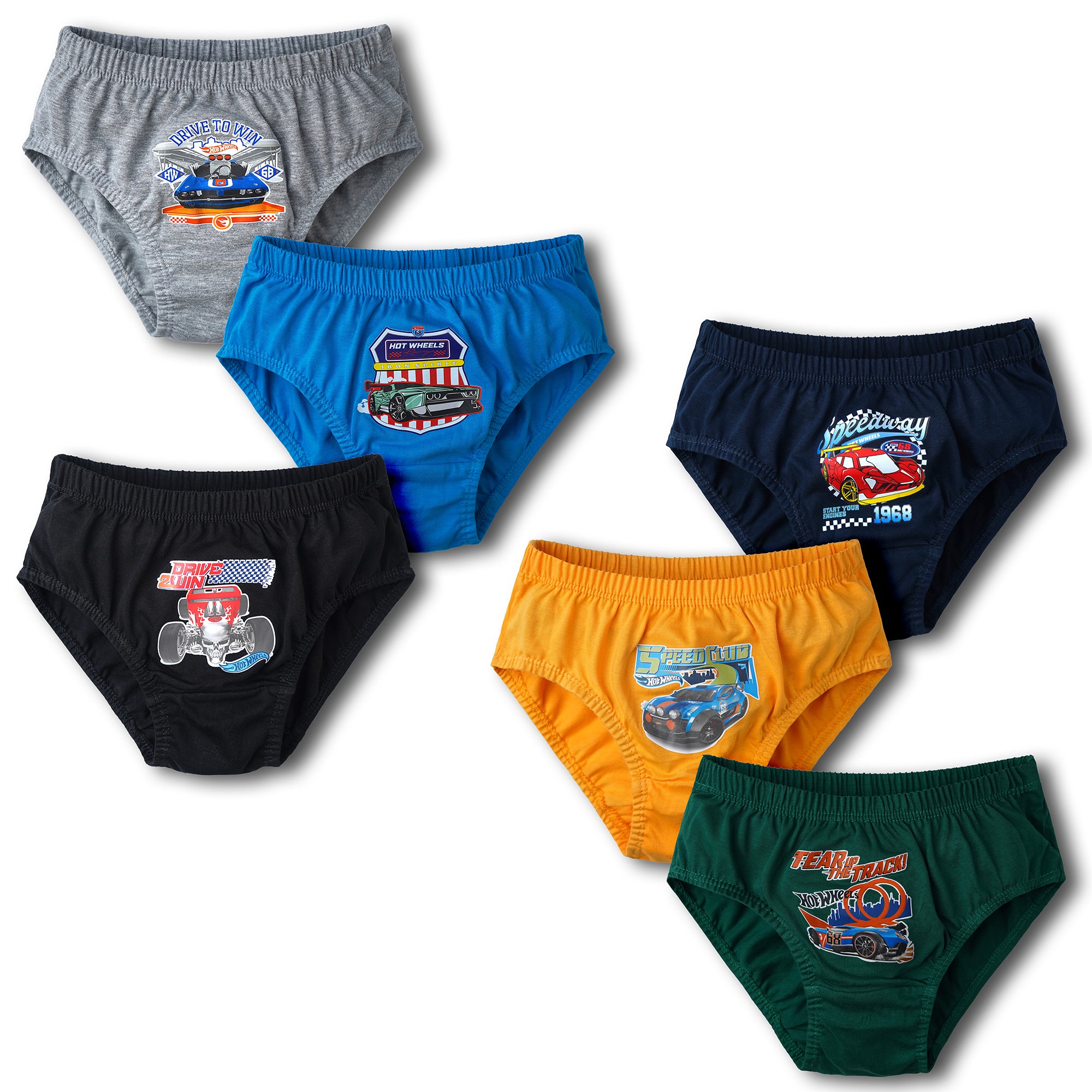 Boys’ Spiderman Briefs – 6-Pack 100% Cotton Underwear | JR-604 (Copy)
